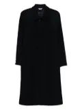 Boglioli concealed-fastening single-breasted coat - Blue