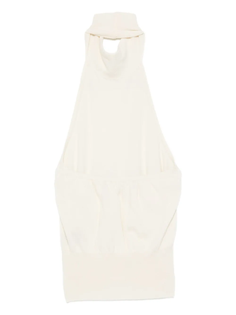 Federica Tosi ribbed halterneck top | Vests & Tank Tops | Image 2