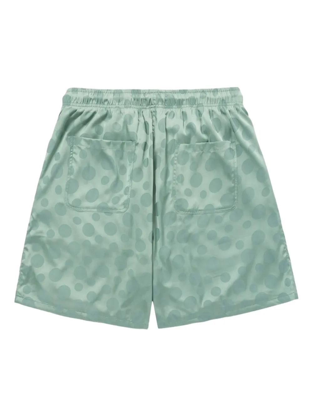 Honor The Gift polka-dot jacquard shorts - Groen