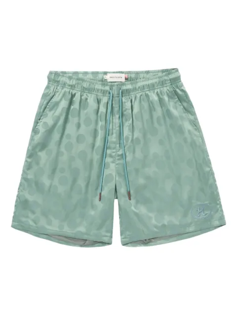 Honor The Gift polka-dot jacquard shorts