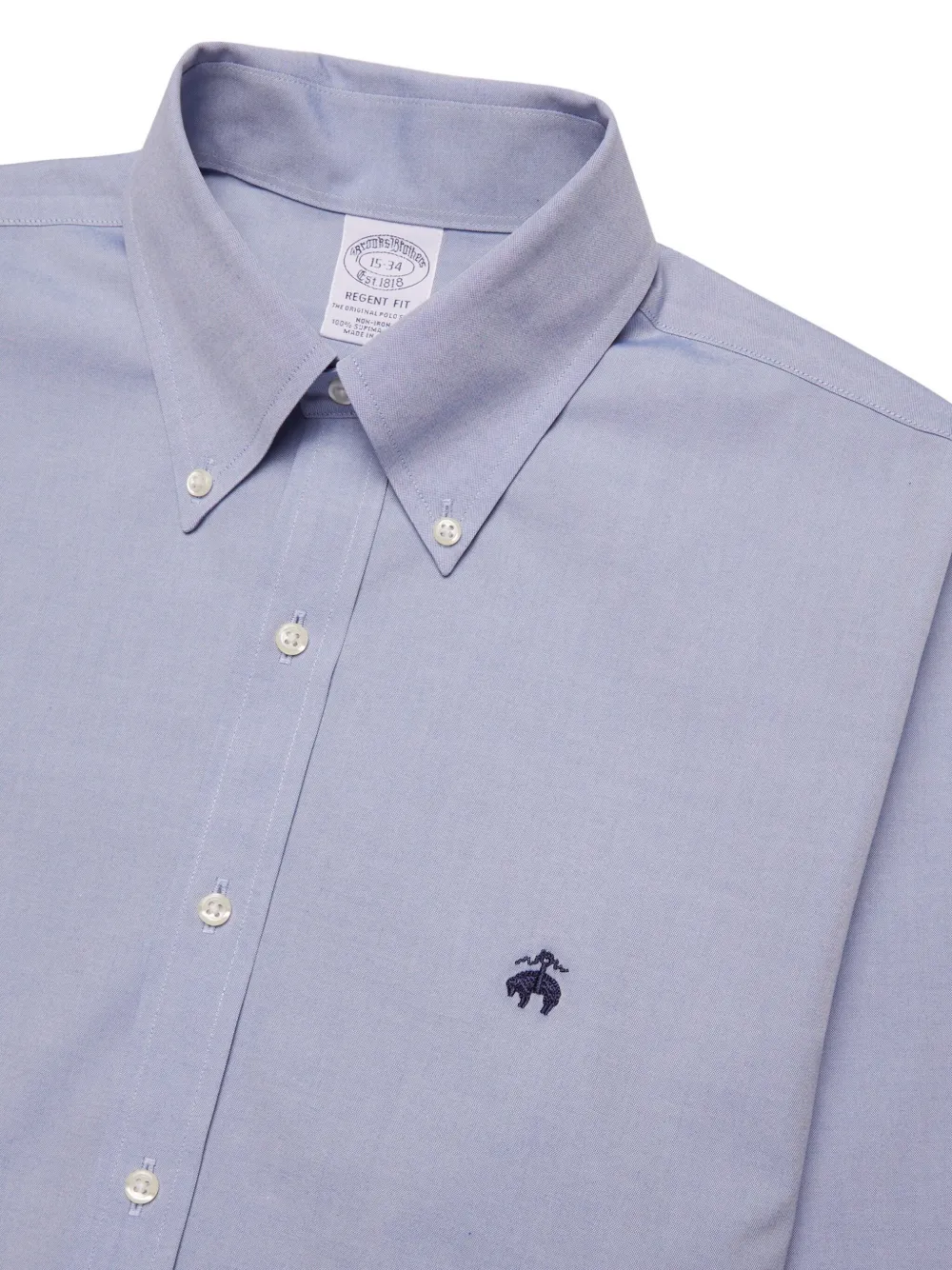 Brooks Brothers Button-down overhemd Blauw