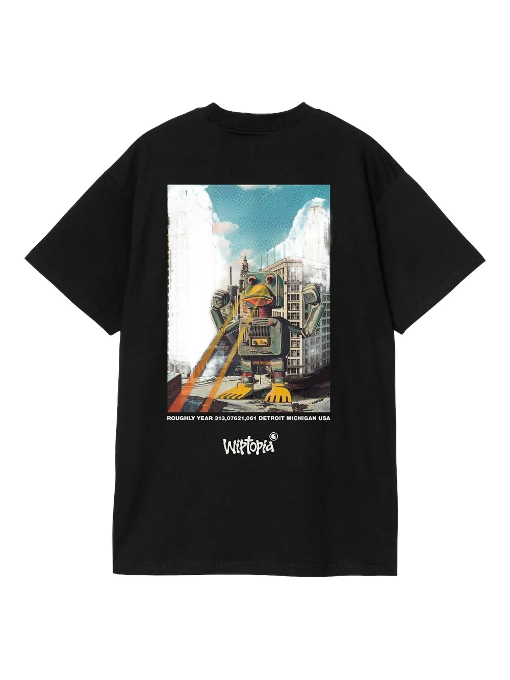 Carhartt WIP Wiptopia robot-print T-shirt - Zwart