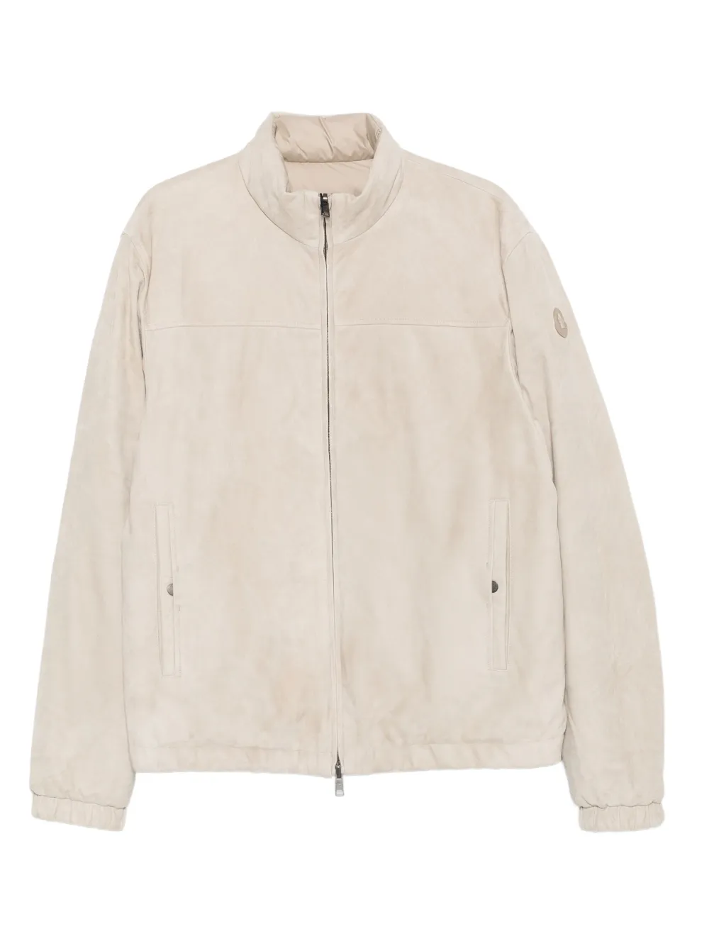 Moncler chamarra de gamuza con cierre | neutro | Image 1