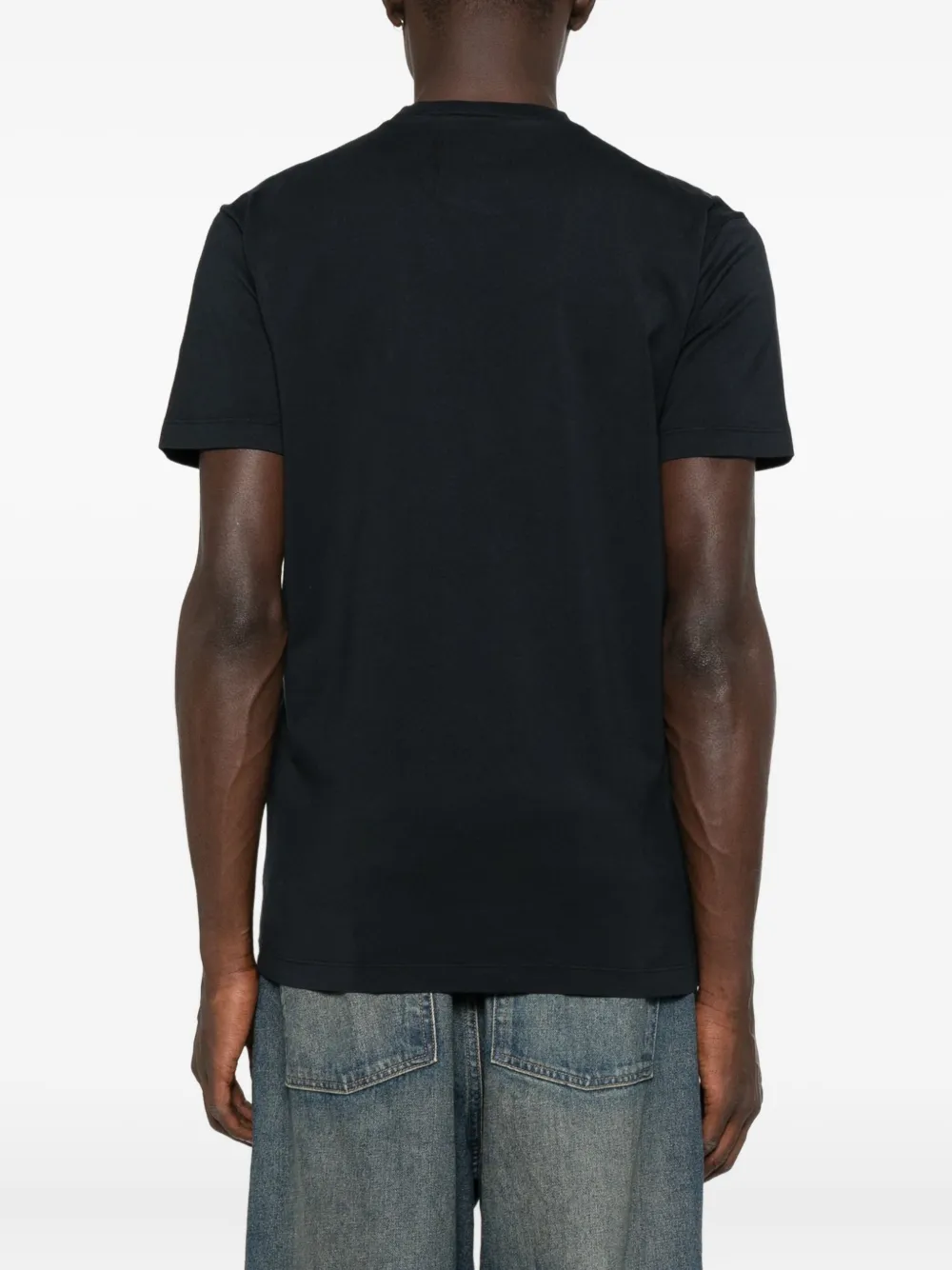 Dsquared2 Crew Neck T-shirt With Print In Black