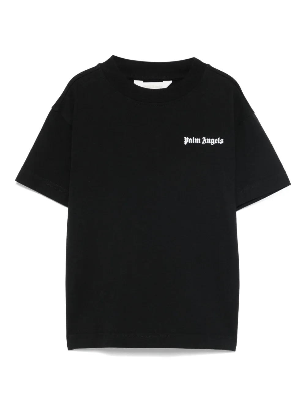 Palm Angels Kids T-shirt met geborduurd logo Wit