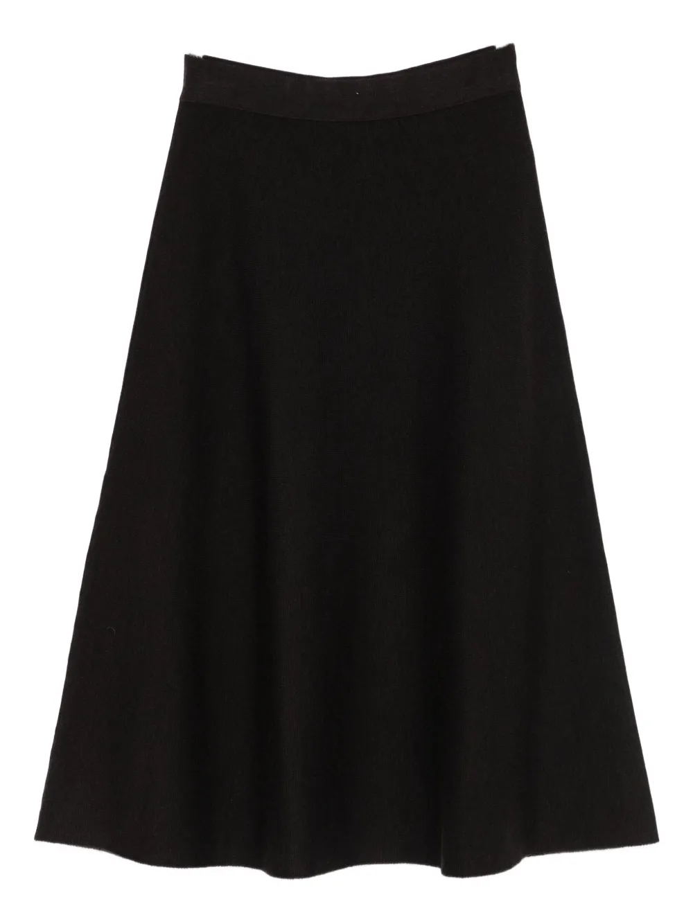 P.A.R.O.S.H. ribbed-knit midi skirt Bruin