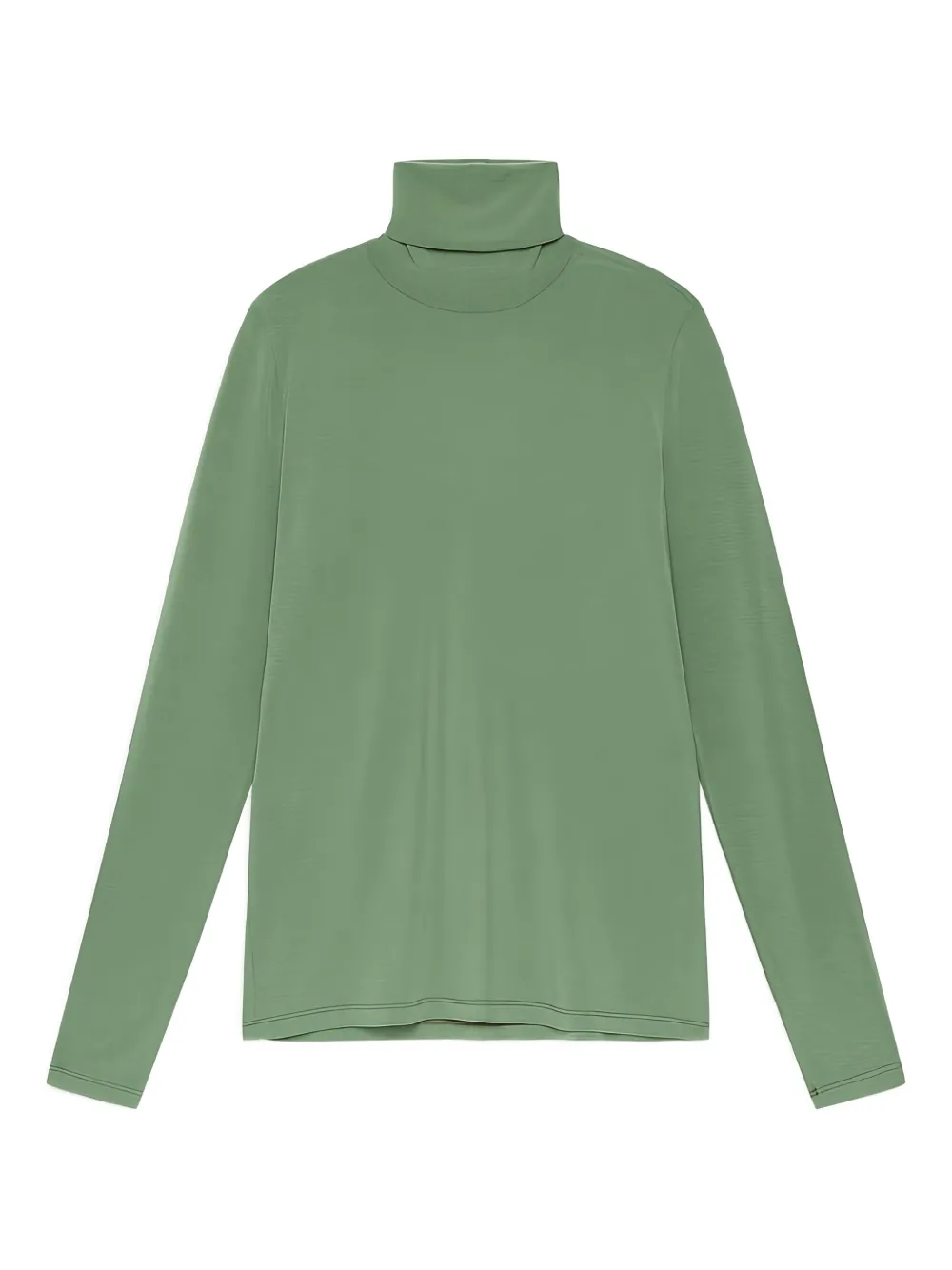 Maliparmi Colours Of The World Roll-neck Long-sleeve Top In Green