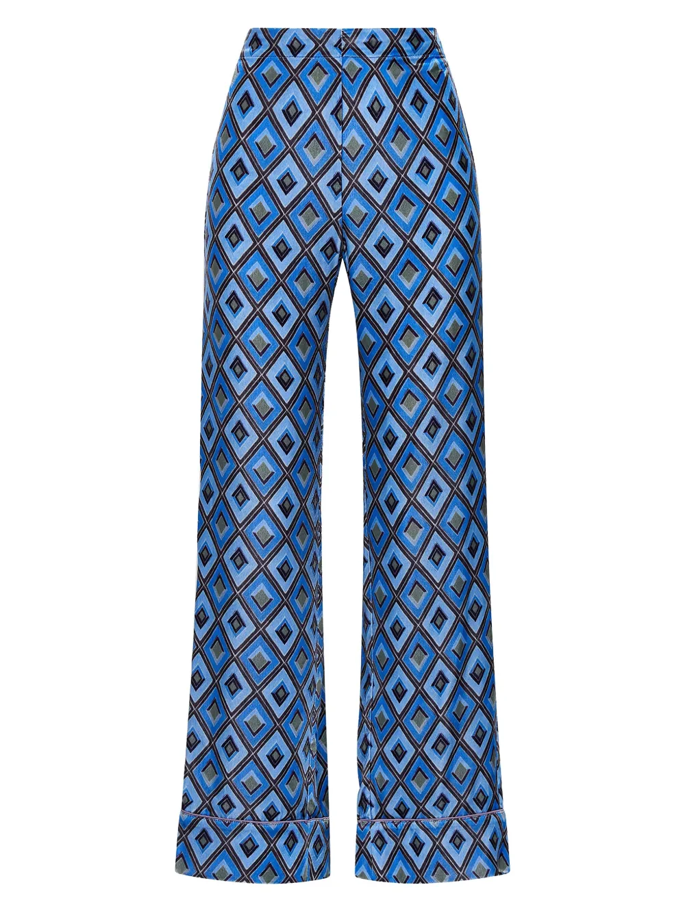 MALIPARMI diamond-pattern trousers | Flared & Bell-Bottom Pants | Image 2