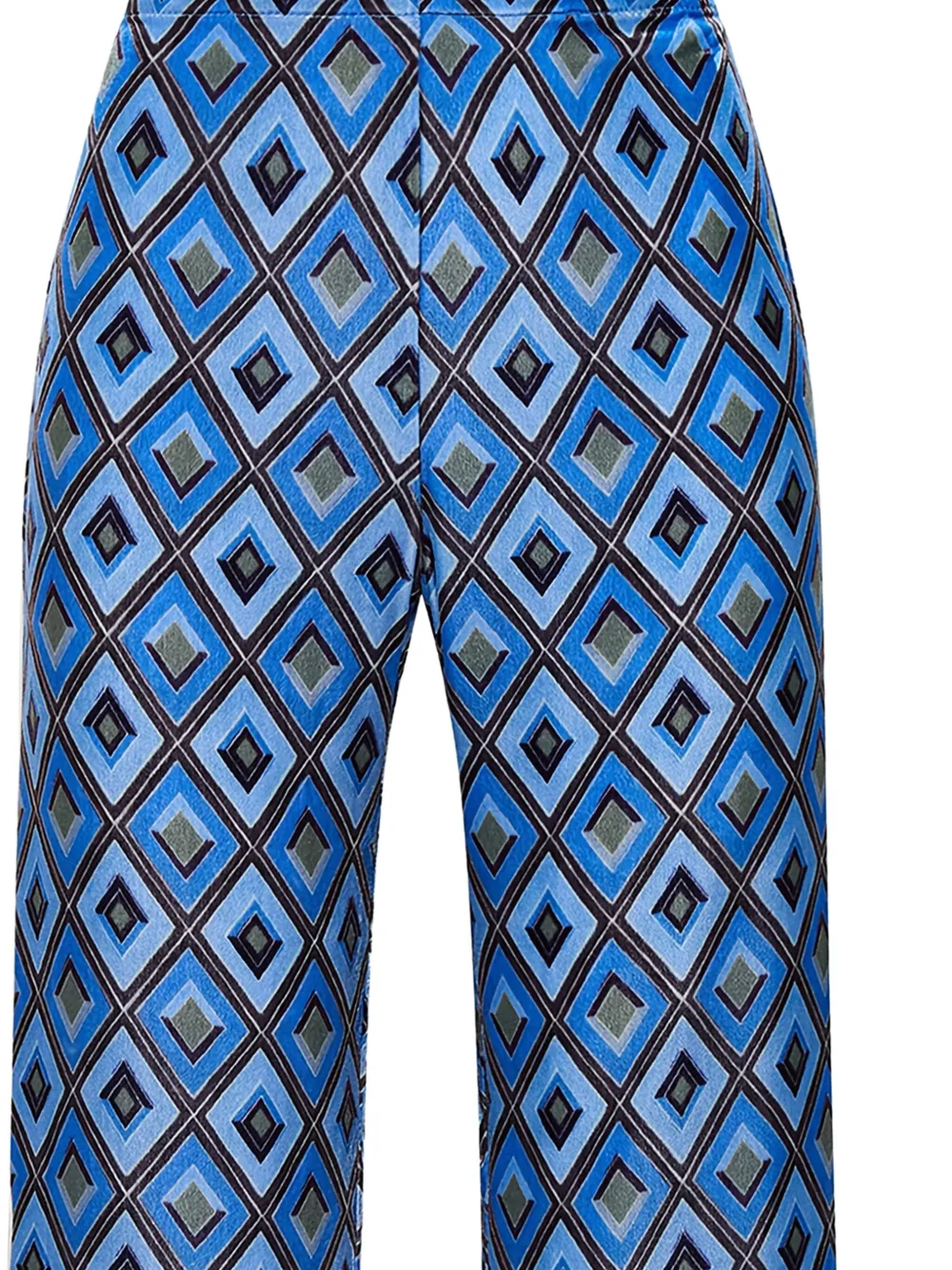 MALIPARMI diamond-pattern trousers | Flared & Bell-Bottom Pants | Image 2