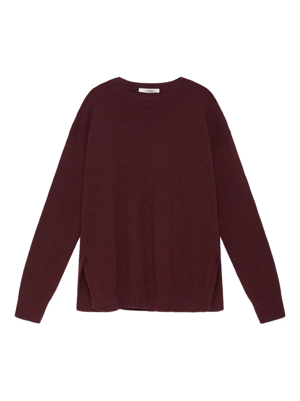 Maliparmi Round-neck Sweater In Brown