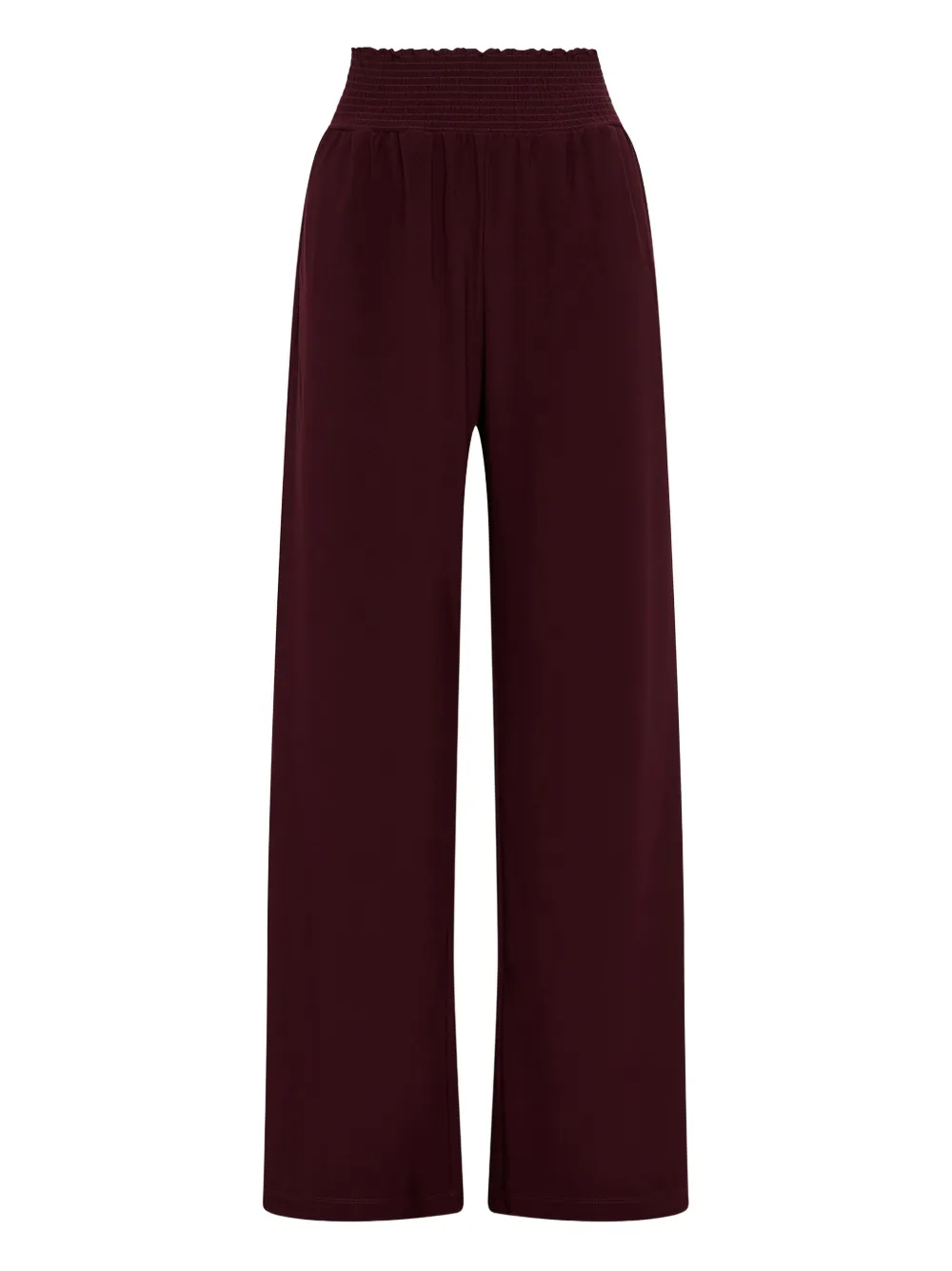 Maliparmi Elasticated-waist Straight Trousers In Red