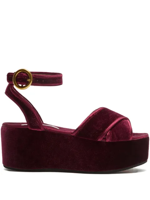 MALIPARMI buckle platform sandals