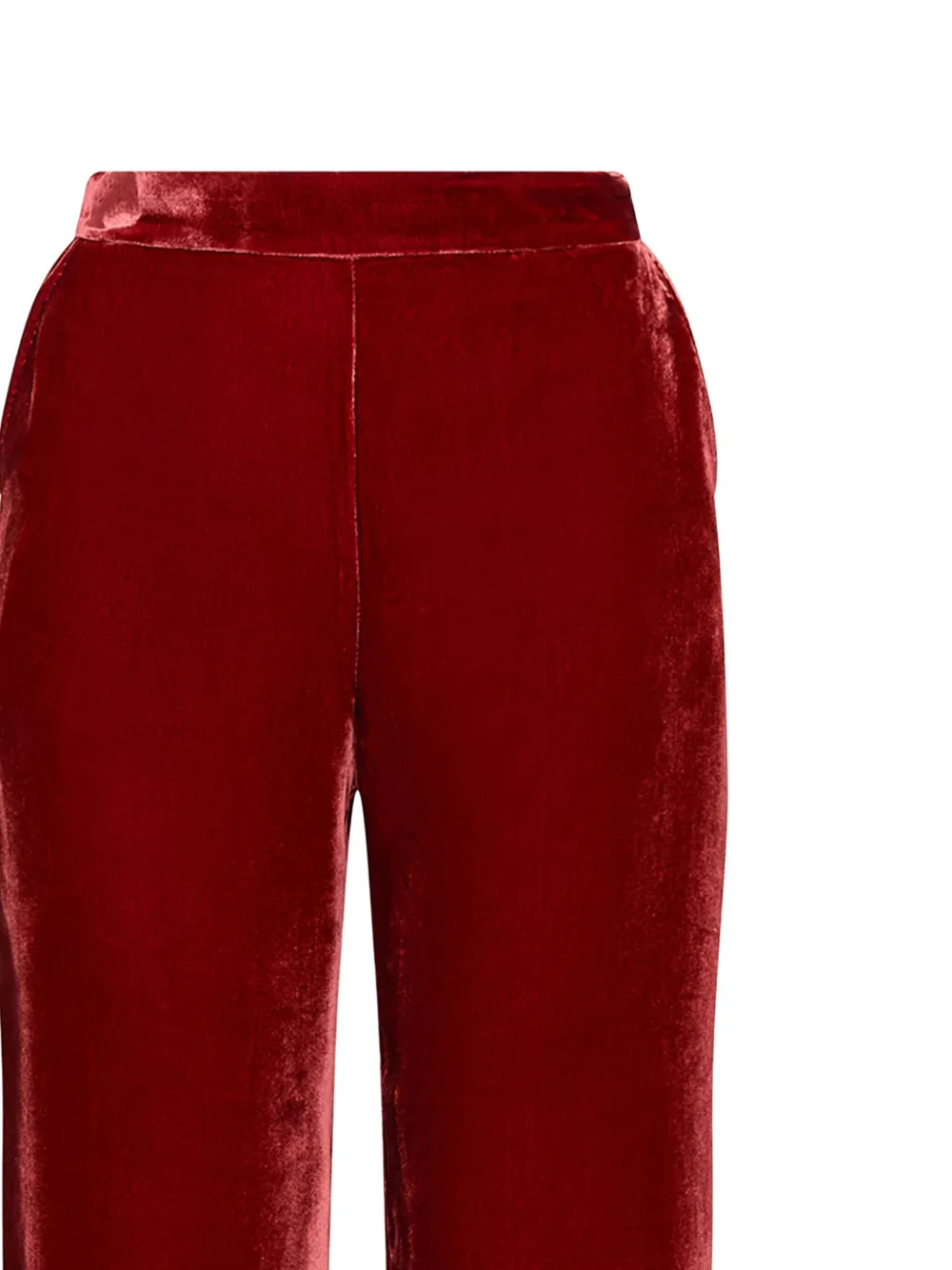 MALIPARMI slash-pocket chenille trousers | Straight-Leg Pants | Image 2