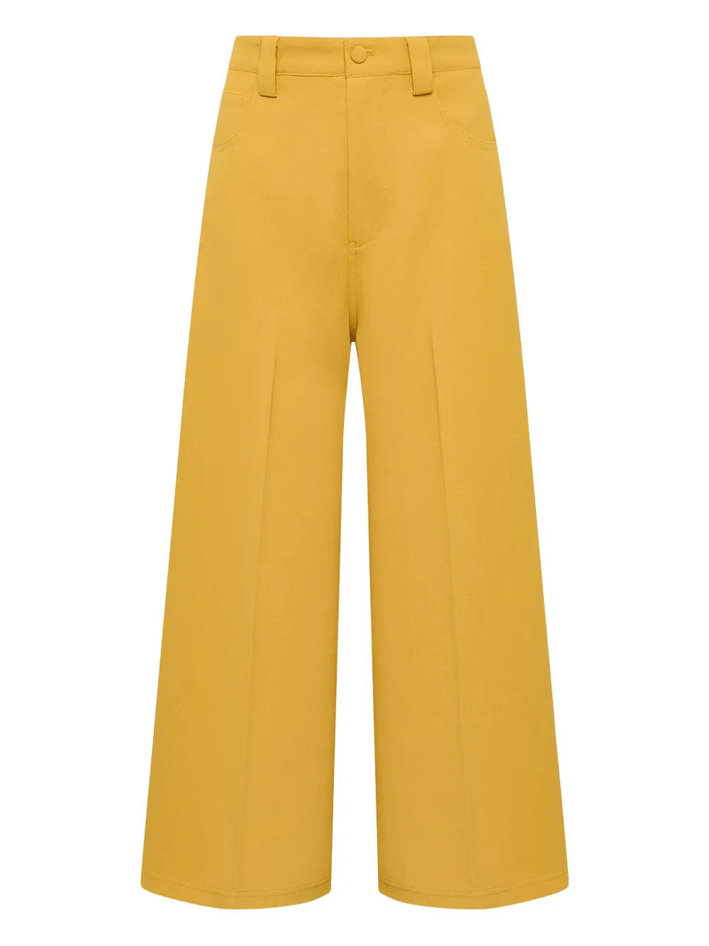 MALIPARMI button-fastening trousers | Yellow | Image 1