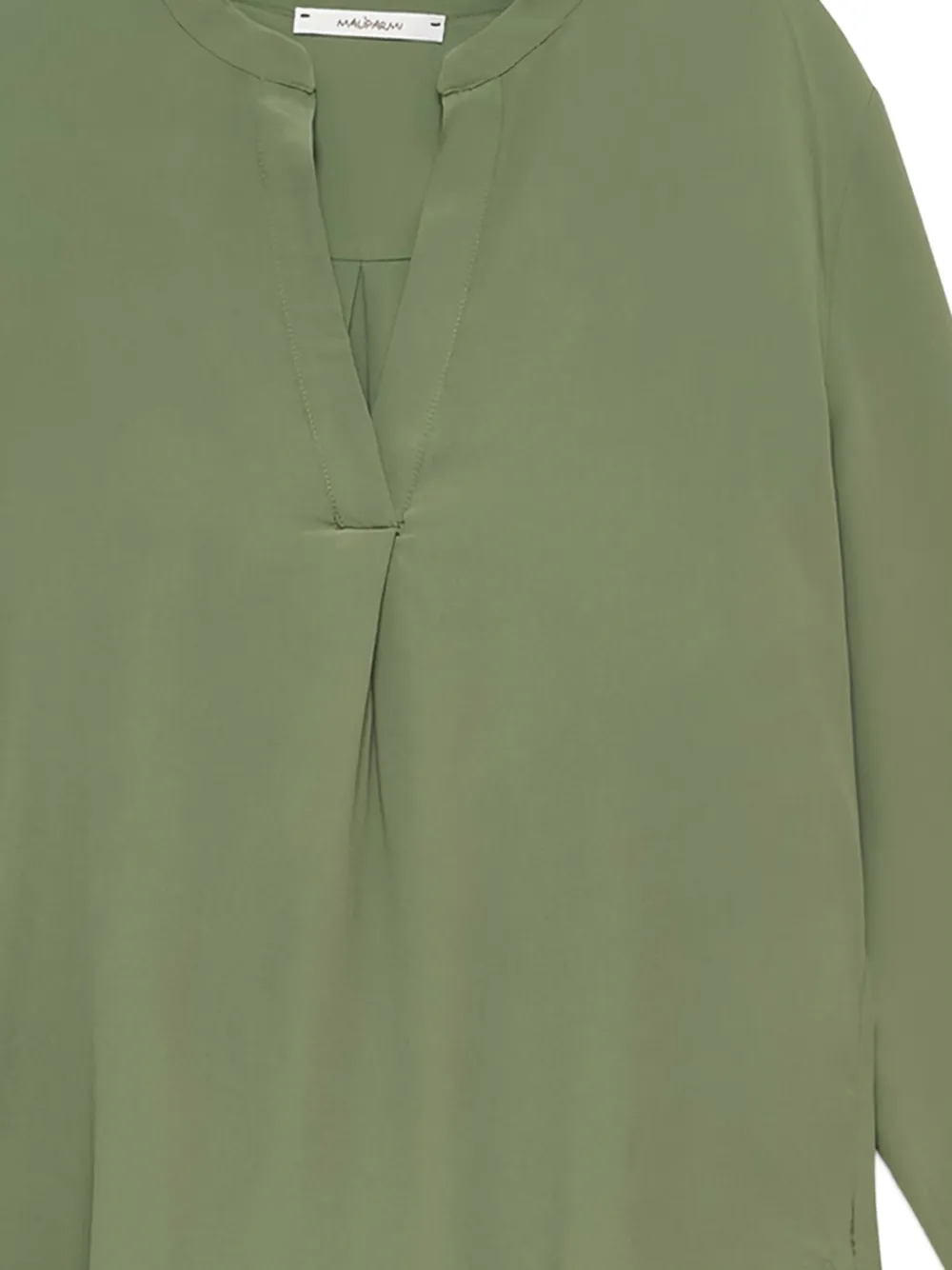  Maliparmi V-neck Long-sleeve Shirt - Green 