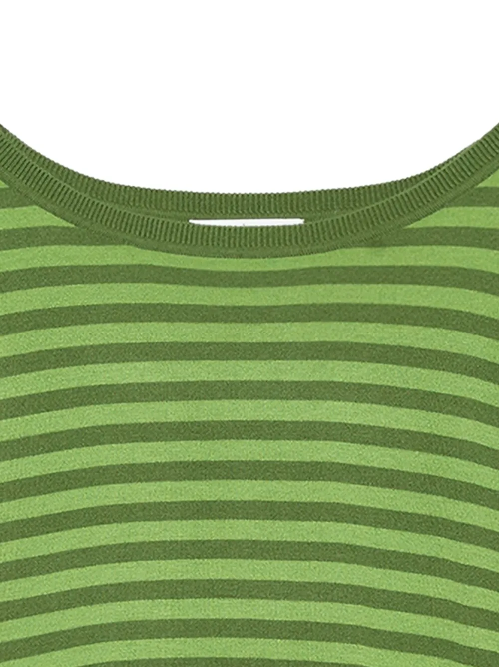  Maliparmi Striped Boat-neck Sweater - Green 