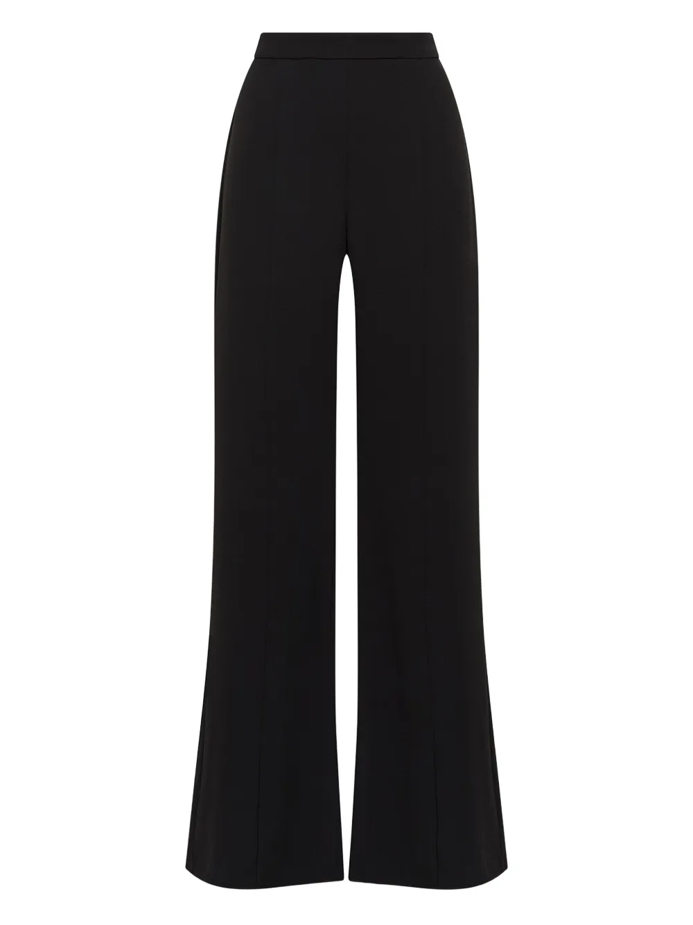Maliparmi Pressed-crease Flared Trousers In Animal Print
