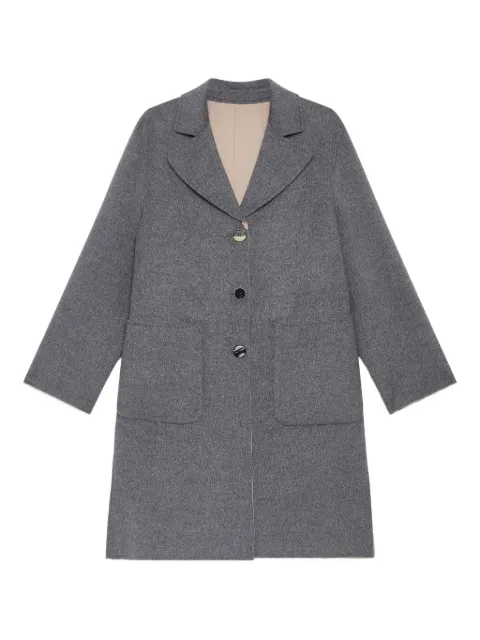 MALIPARMI patch-pocket button coat