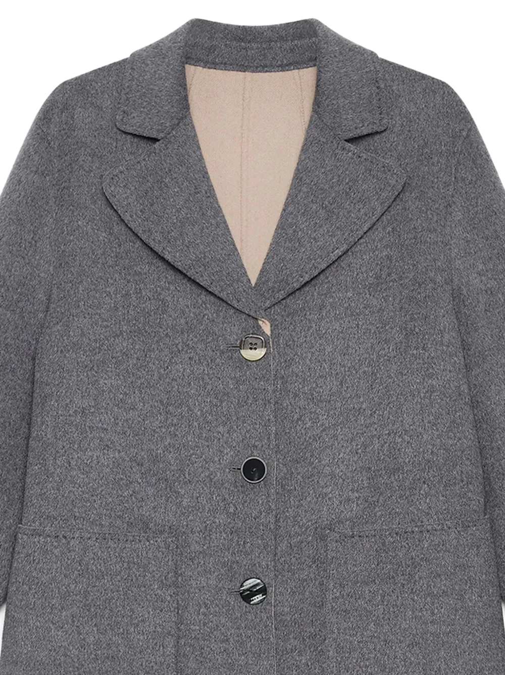 MALIPARMI patch-pocket button coat | Single Breasted Coats | Image 2