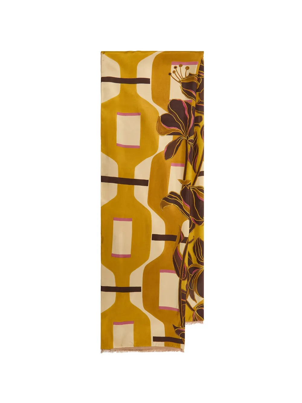 MALIPARMI geometric-pattern scarf | Image 2