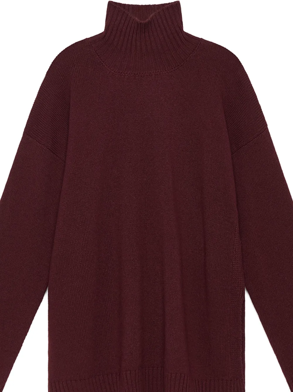 MALIPARMI turtleneck ribbed sweater | Knitted Sweaters | Image 2