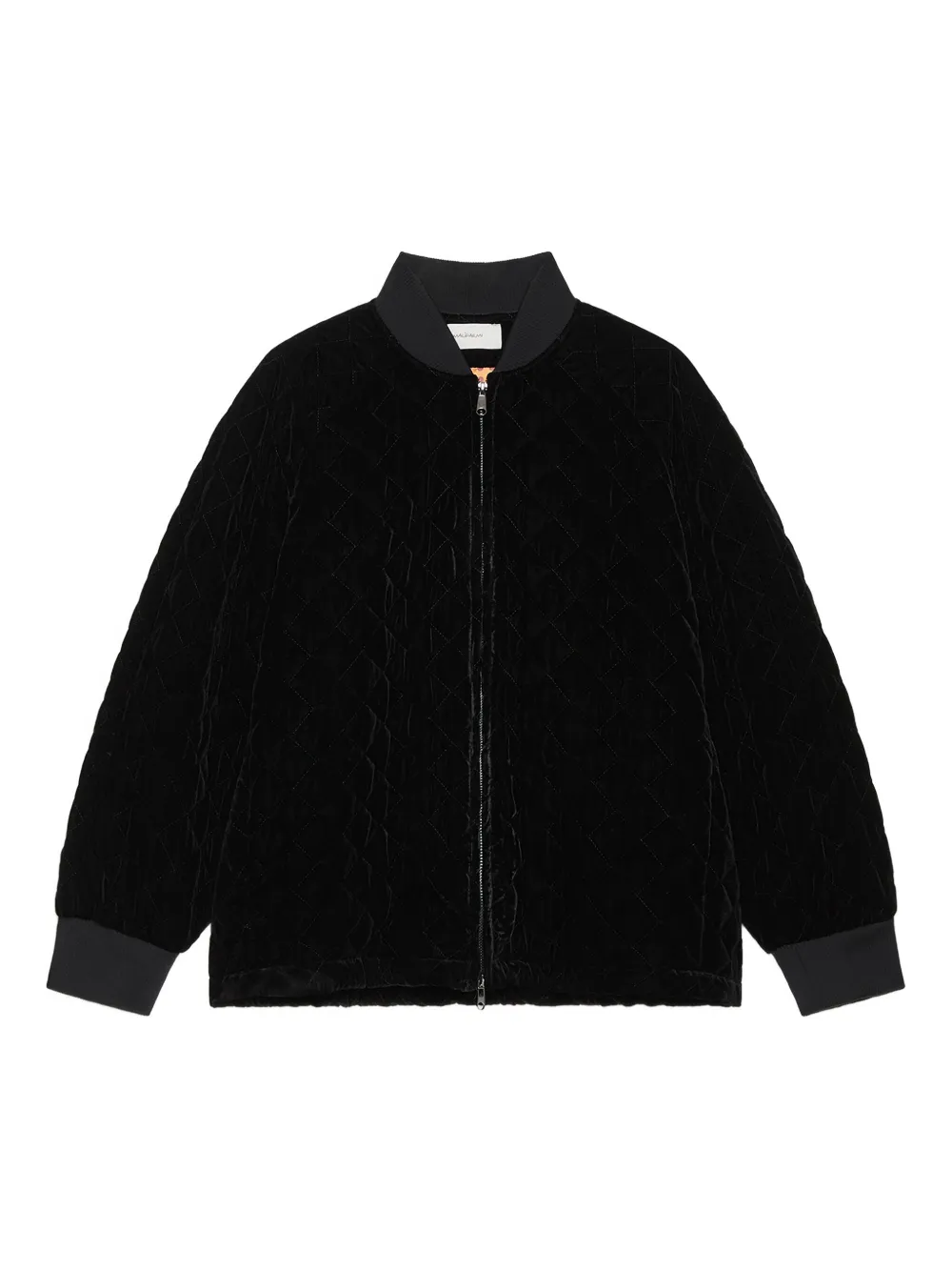 MALIPARMI quilted-effect bomber jacket | Black | Image 1