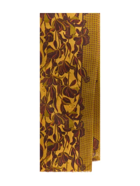 MALIPARMI floral-print patterned scarf