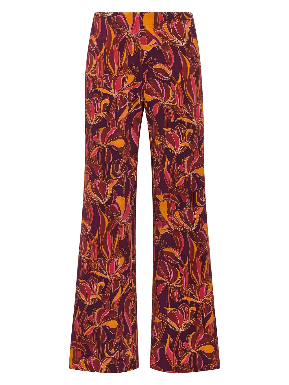 MALIPARMI Lily's Ballet-print trousers | Flared & Bell-Bottom Pants | Image 2