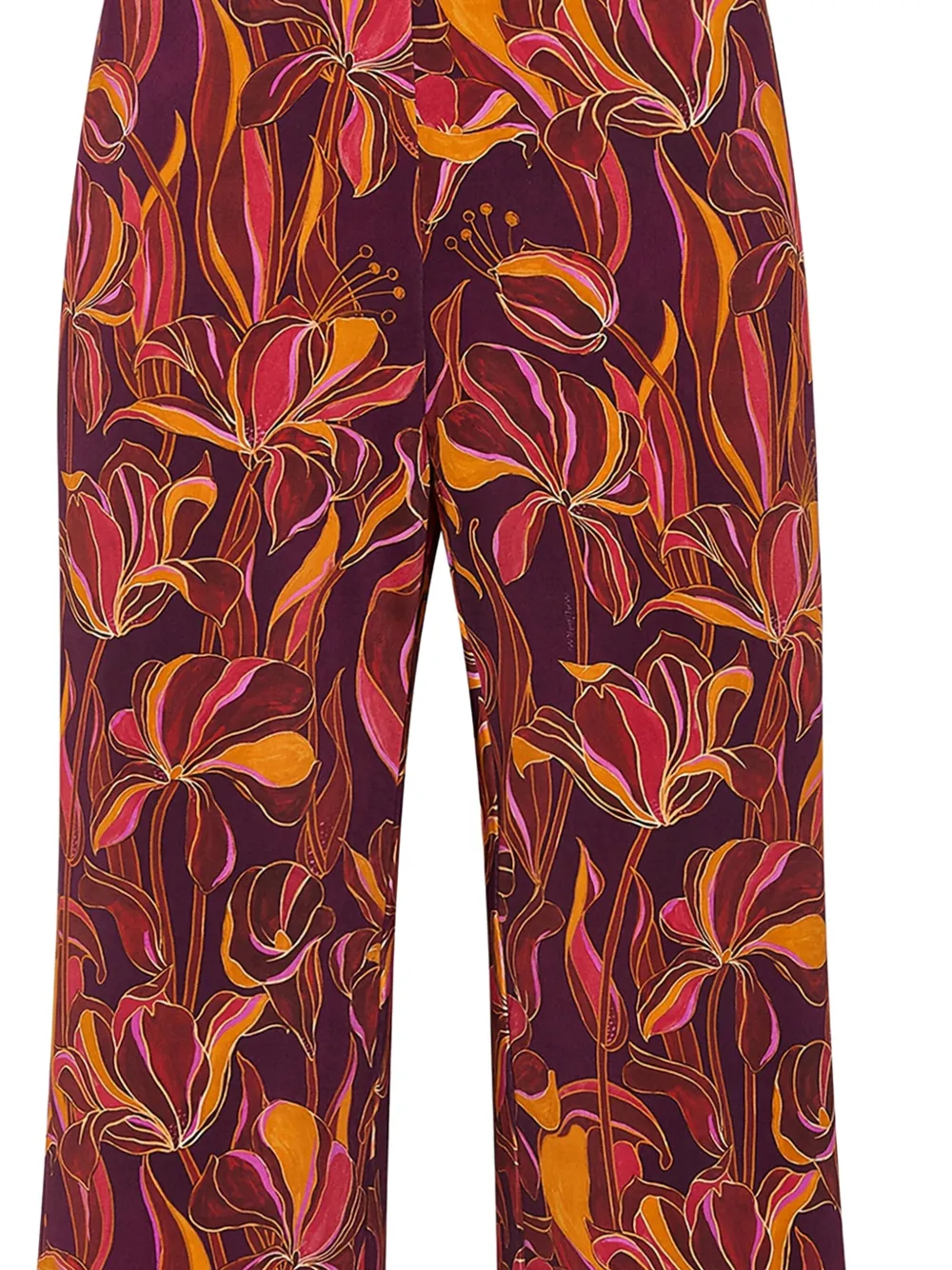 MALIPARMI Lily's Ballet-print trousers | Flared Trousers | Image 2