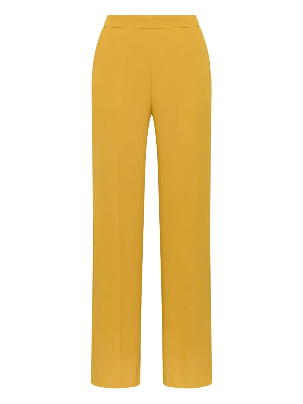 Maliparmi Pressed-crease Straight-leg Trousers In Yellow