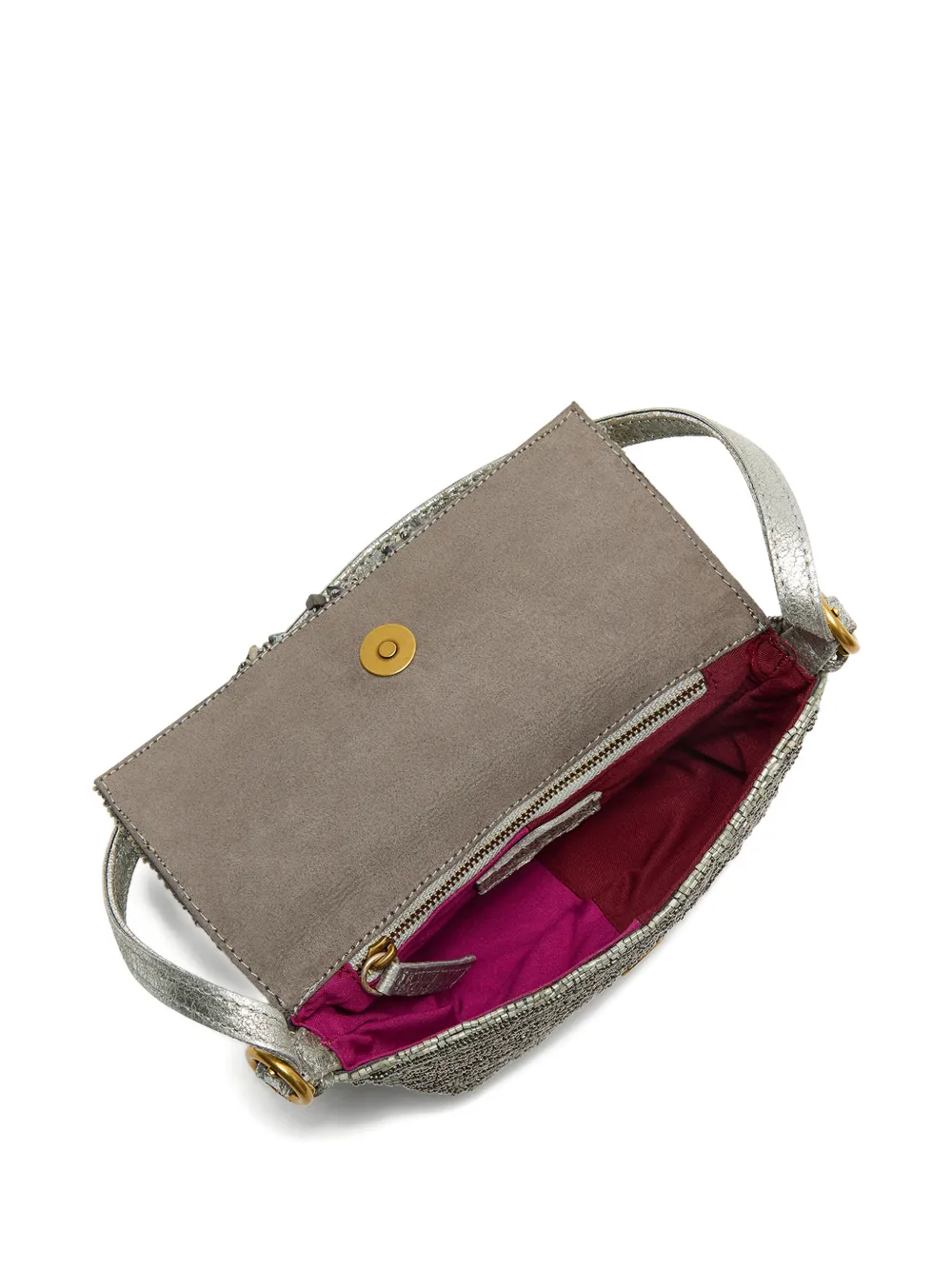 Maliparmi Beaded-embellished Shoulder Bag In Multi