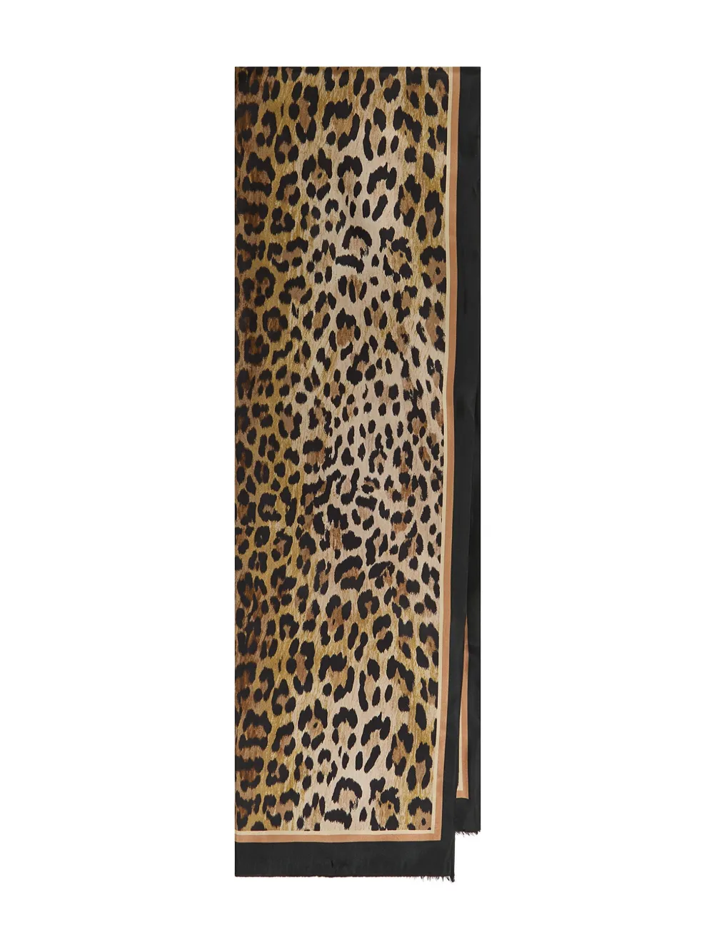 Maliparmi Leopard-print Scarf In Brown