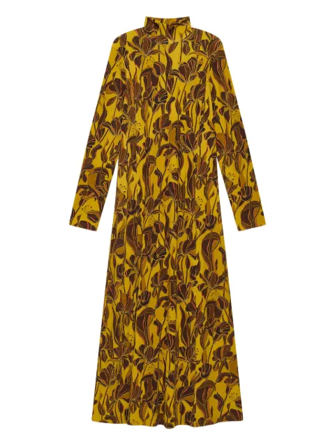MALIPARMI Lily's Ballet floral high-neck midi dress
