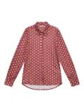 MALIPARMI geometric-print collared shirt