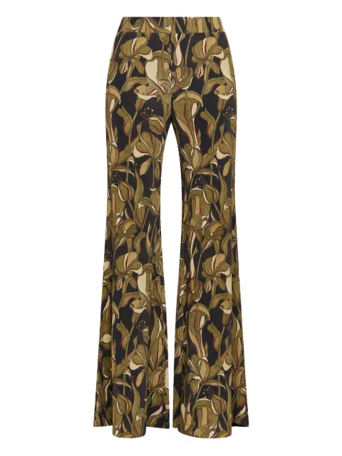 MALIPARMI Lily's Ballet printed flared trousers