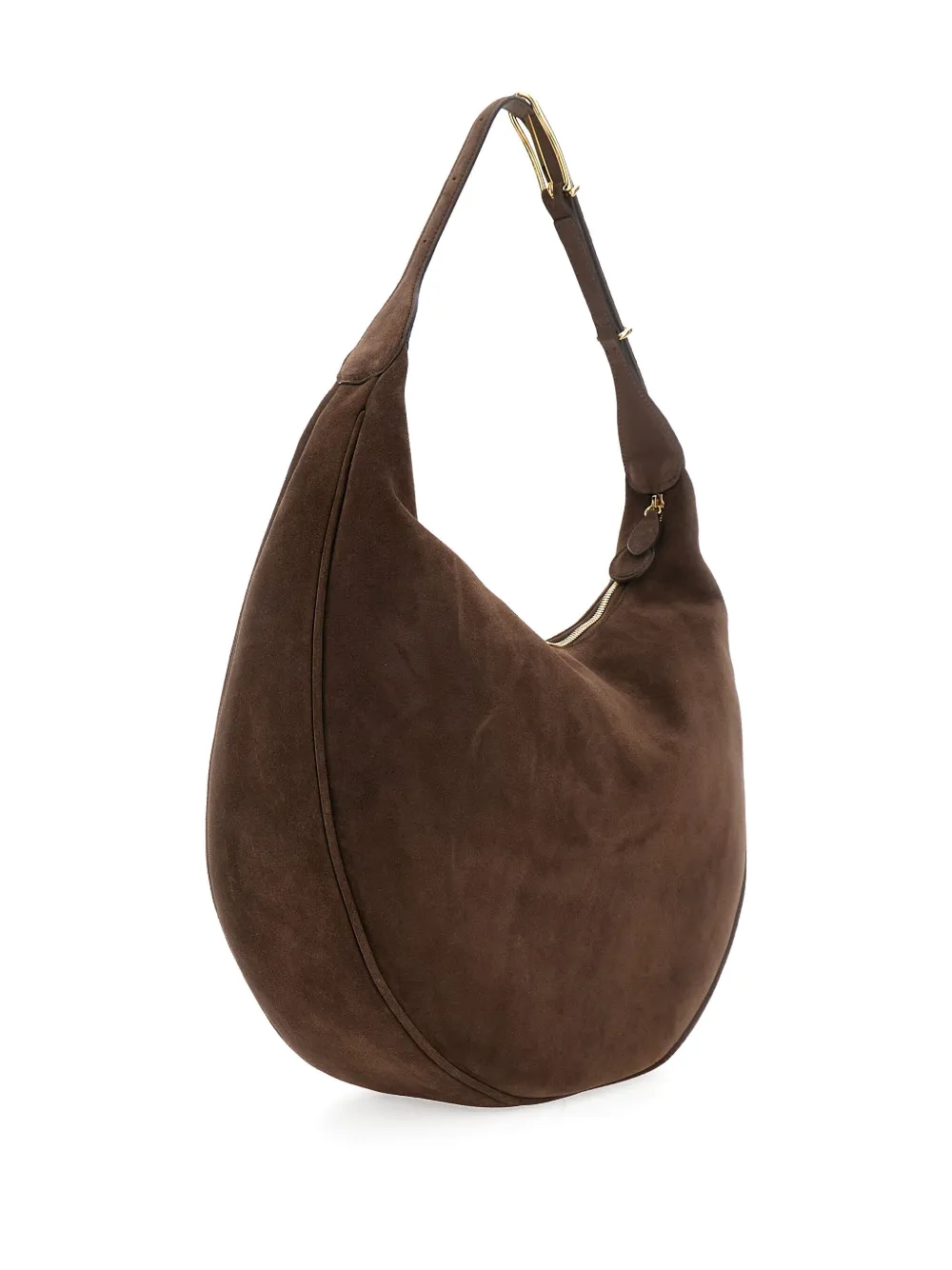 Little Liffner suede shoulder bag - Bruin
