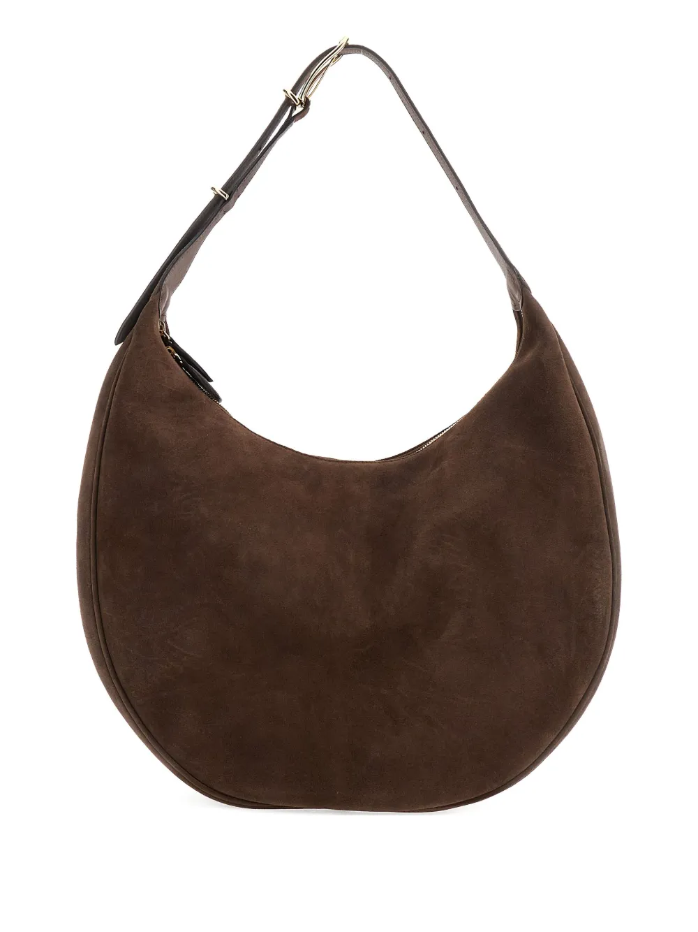 Little Liffner Suede Shoulder Bag In Brown