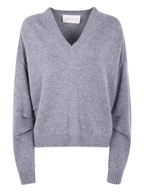 Circus Hotel V-neck wool sweater