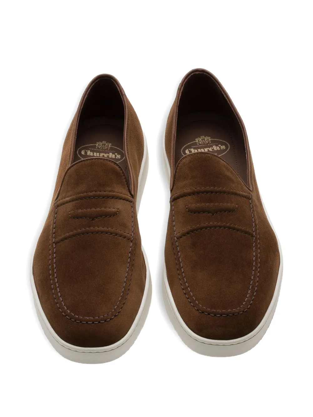 Church's Peebles suède loafers Bruin
