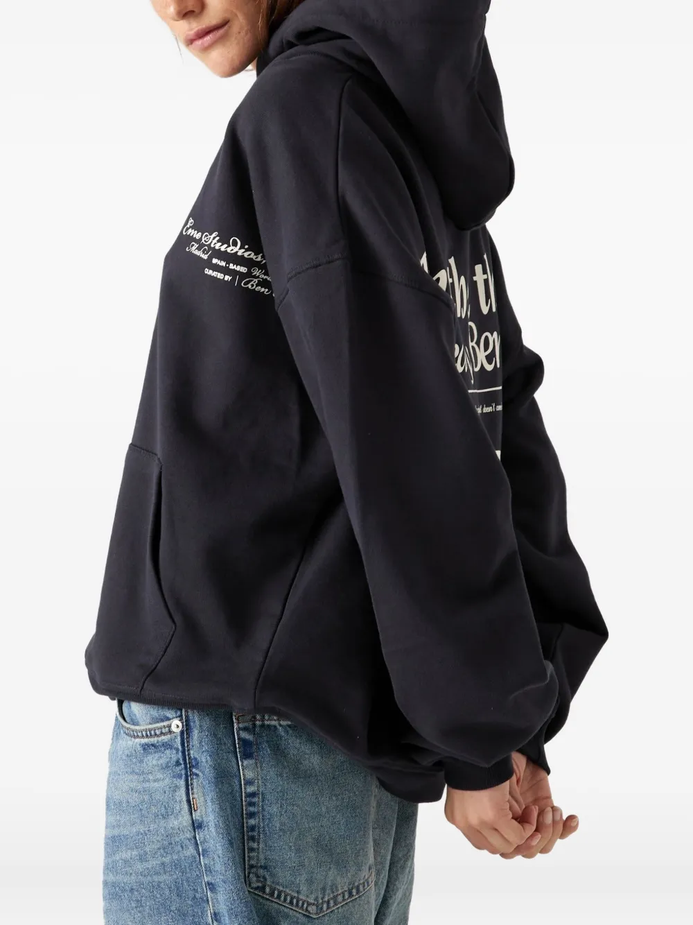 ALEMAIS Hoodie met print Blauw