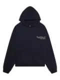 ALEMAIS graphic-print hoodie - Blue
