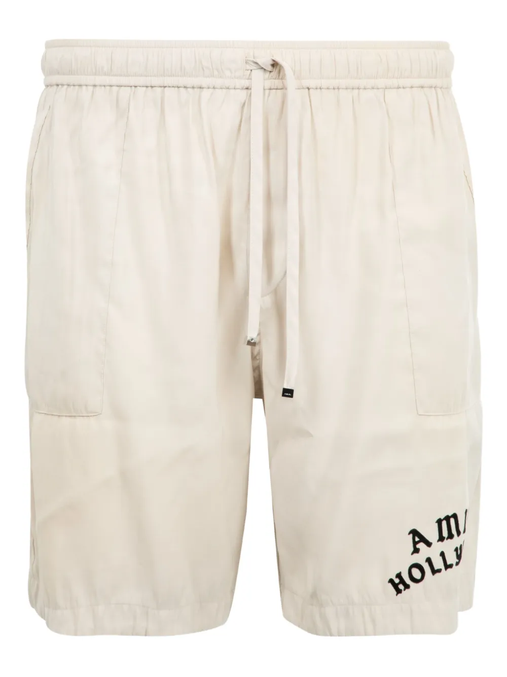 AMIRI Shorts met Hollywood-patroon Beige