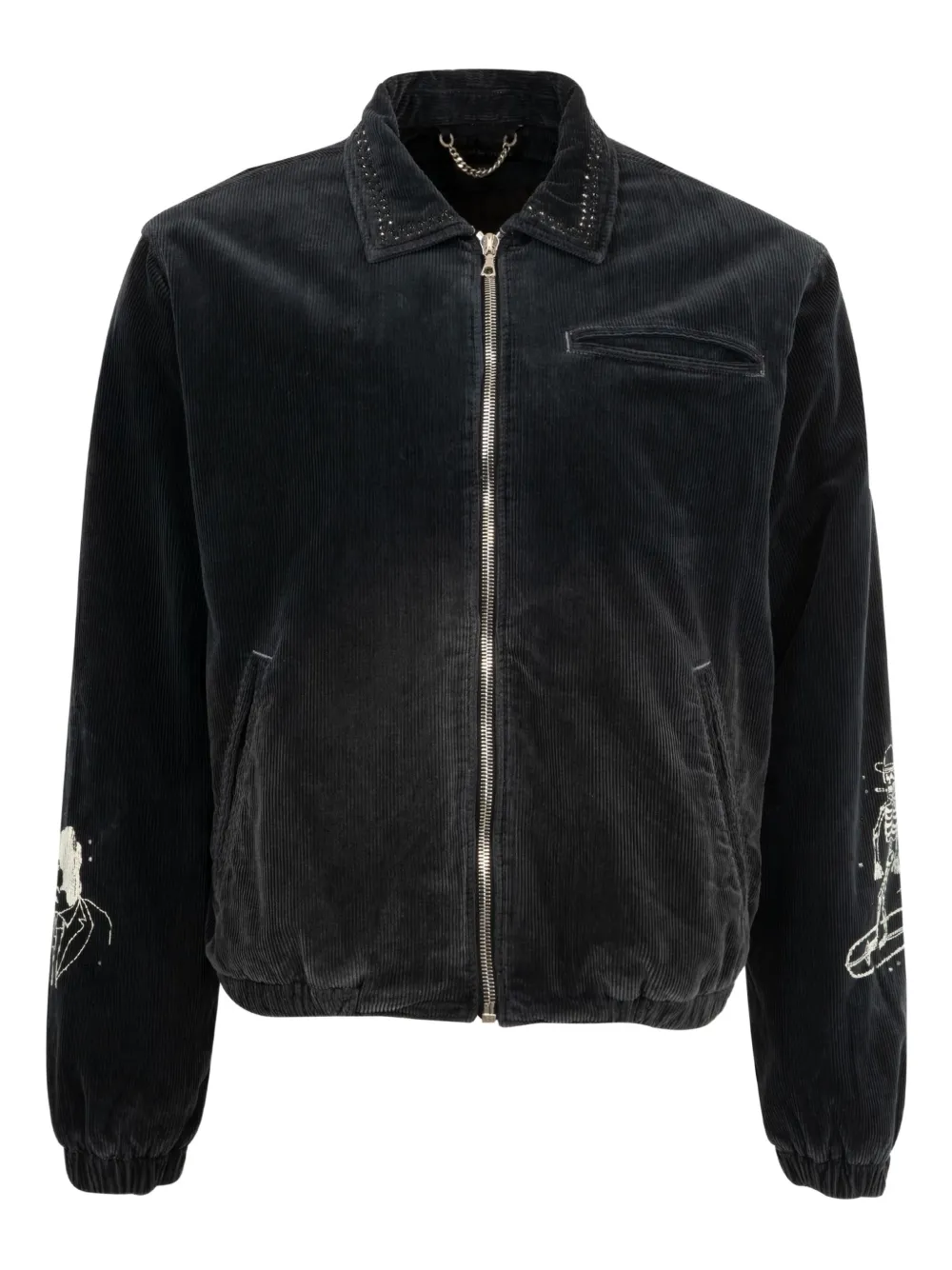 Cout De La Liberte Corduroy Jacket In Black