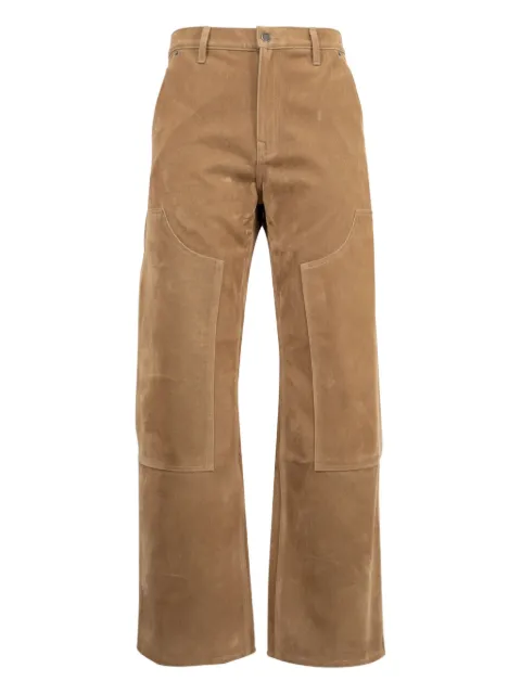 cout de la liberte Marshall suede carpenter trousers