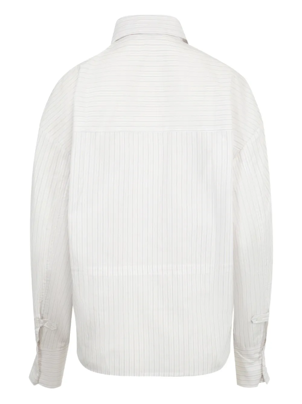 Deiji Studios Blouse met krijtstreep - Wit