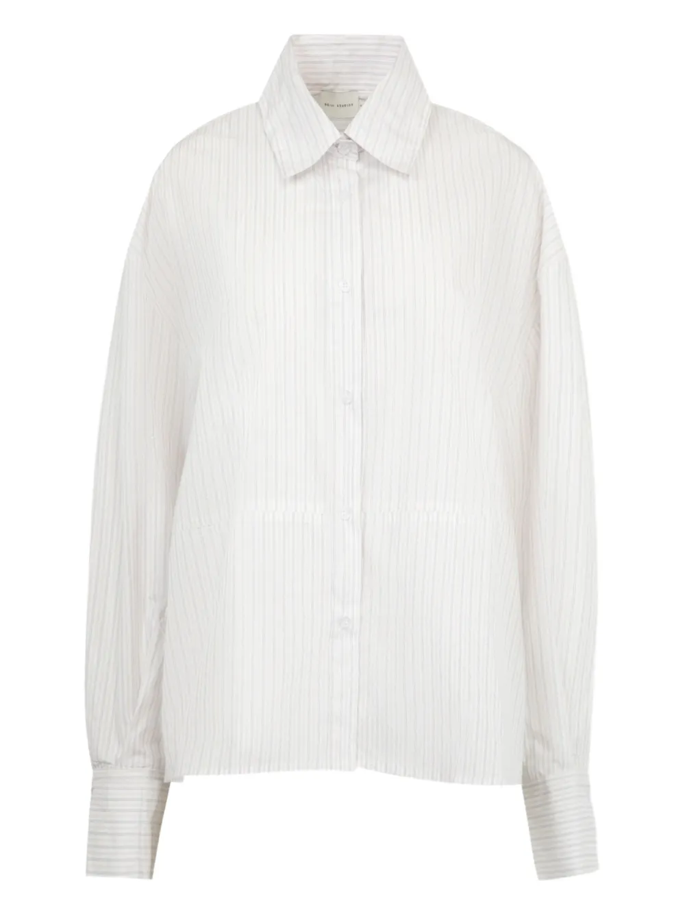 Deiji Studios pinstripe-pattern shirt | White | Image 1