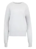 extreme cashmere crew-neck sweater - White