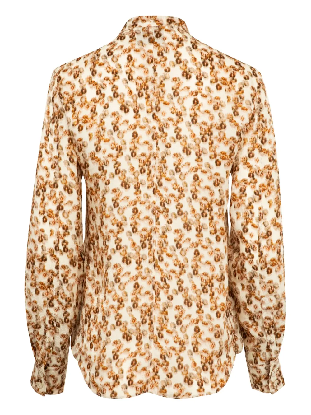 Isabel Marant Ilda Floral-print Blouse In Brown