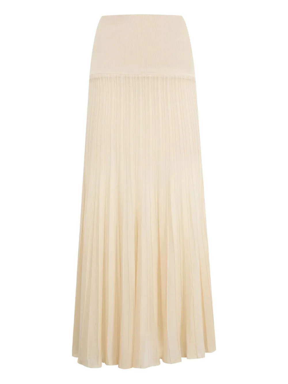 Isabel Marant Ezra Pleated Skirt In Neutral