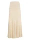 ISABEL MARANT Ezra pleated skirt - Neutrals